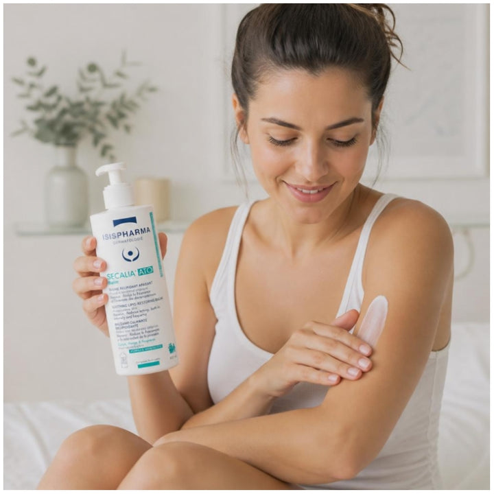 Isispharma Secalia Relipid+ Ato Balm Soothing Lipid-Restoring Balm 400ml (13.52fl oz)