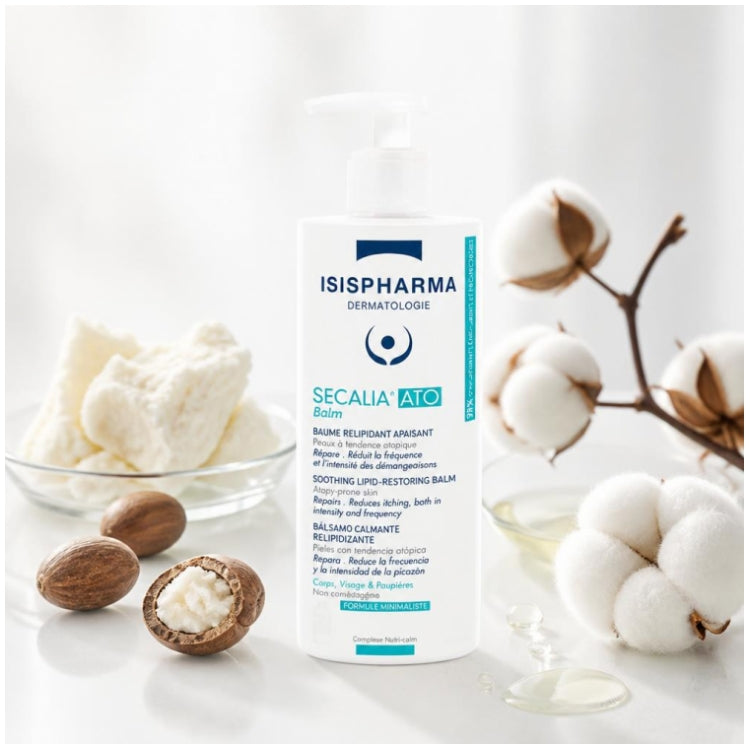 Isispharma Secalia Relipid+ Ato Balm Soothing Lipid-Restoring Balm 400ml (13.52fl oz)
