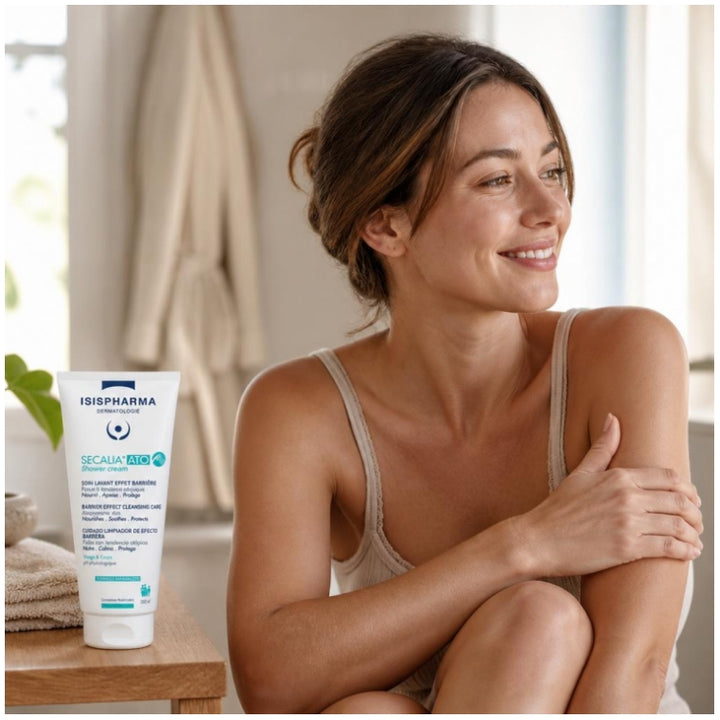 Isispharma Secalia Barrier Effect غسول للعناية بالبشرة المعرضة للتأتّب 200ml