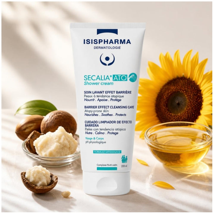 Isispharma Secalia Barrier Effect غسول للعناية بالبشرة المعرضة للتأتّب 200ml
