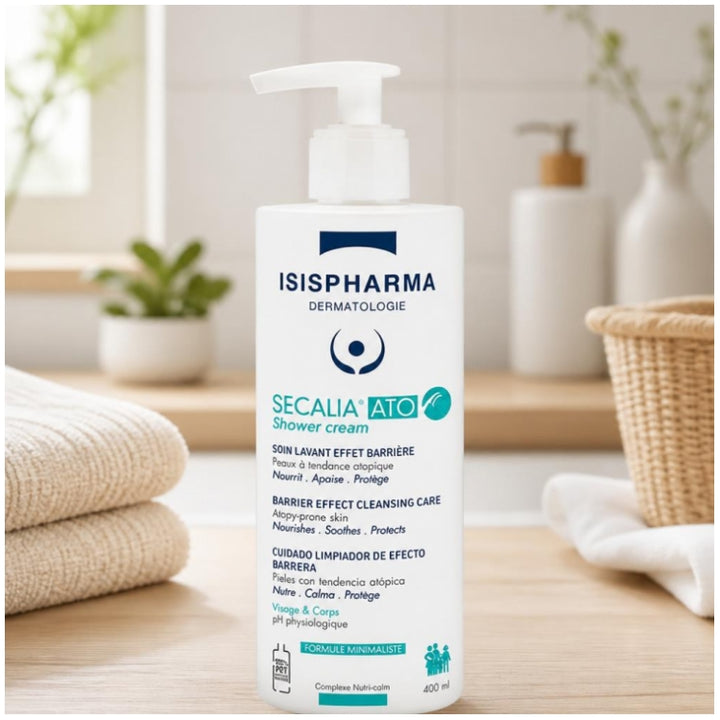 Isispharma Secalia Barrier Effect Wash Care Ato Atopy-prone Skin 400ml (13.52fl oz)