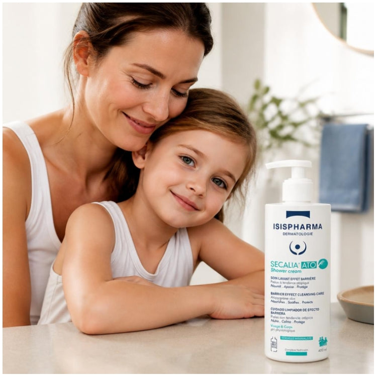Isispharma Secalia Barrier Effect Wash Care Ato Atopy-prone Skin 400ml (13.52fl oz)