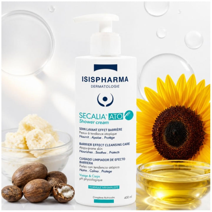 Isispharma Secalia Barrier Effect Wash Care Ato Atopy-prone Skin 400ml (13.52fl oz)