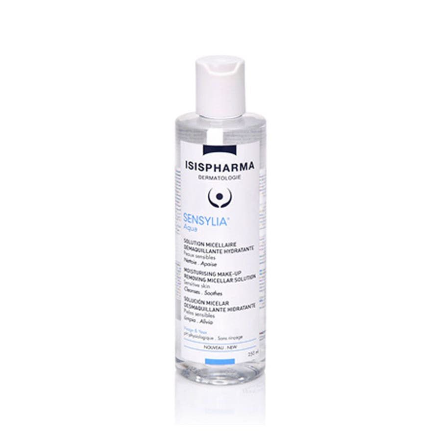 Isispharma Sensylia Aqua Hydrating Cleansing Micellar Solution for Sensitive Skin 250ml (8.45fl oz) - FrenchBeautyHub