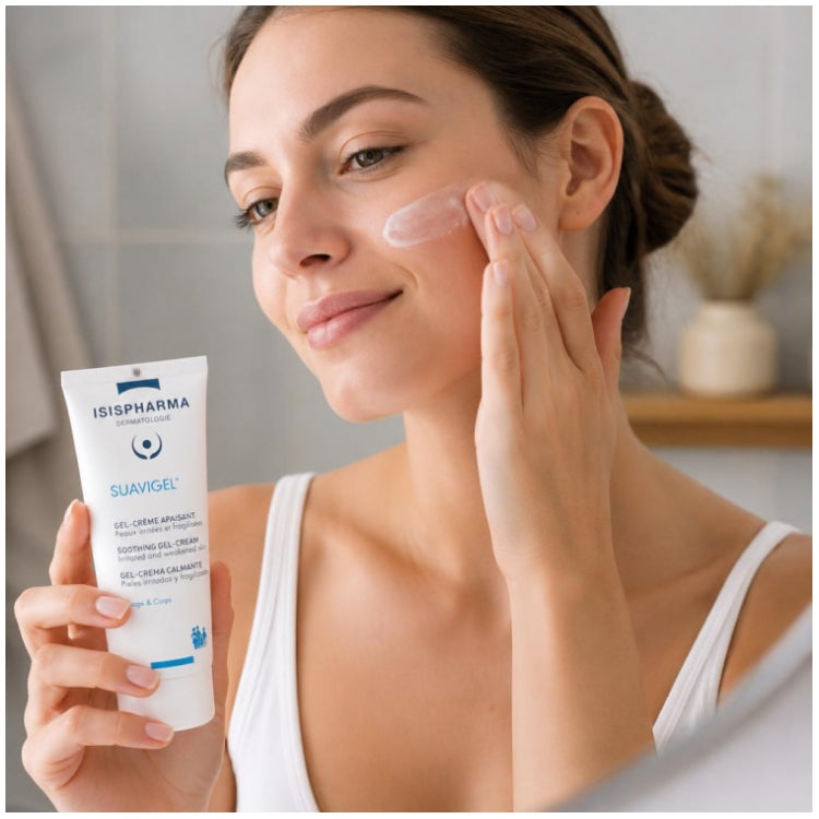 Isispharma Suavigel Gel-crème apaisant pour peaux irritées et fragiles 40ml