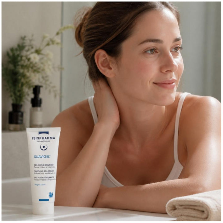 Isispharma Suavigel Gel-crème apaisant pour peaux irritées et fragiles 40ml