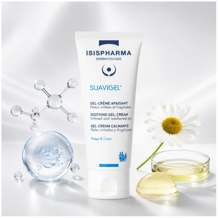 Isispharma Suavigel Gel-crème apaisant pour peaux irritées et fragiles 40ml