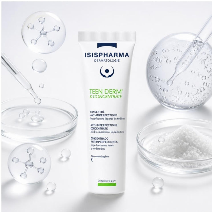 Isispharma Teen Derm K Concentrate Anti Blemish Night 30ml