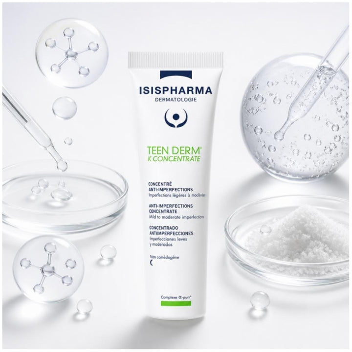 Isispharma Teen Derm K Concentrate Anti Blemish Night 30ml