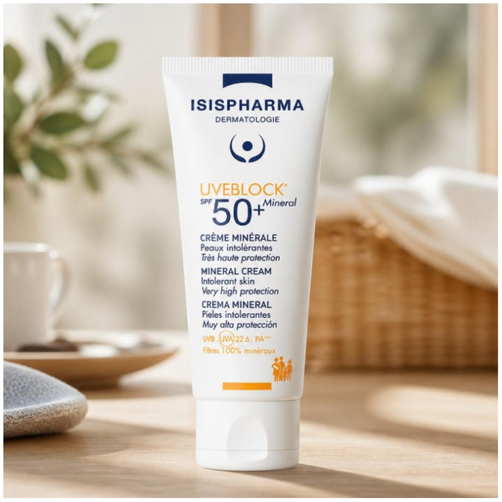 Isispharma Uveblock Crème minérale SPF50+ 40ml