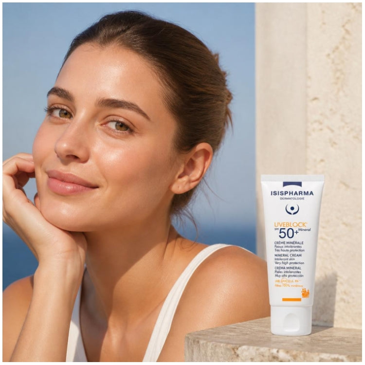 Isispharma Uveblock Crème minérale SPF50+ 40ml