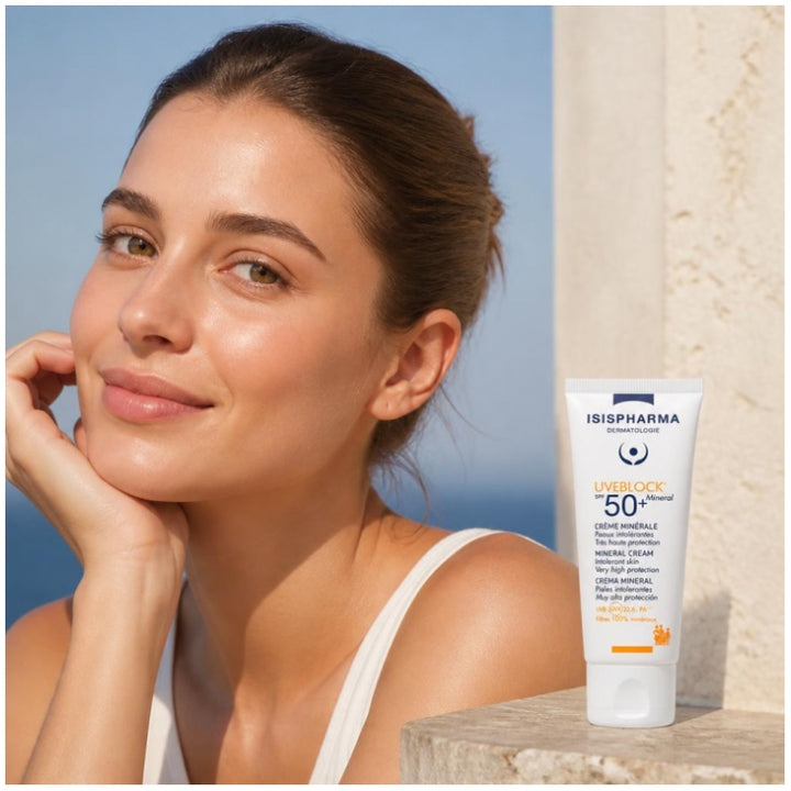 Isispharma Uveblock Crème minérale SPF50+ 40ml