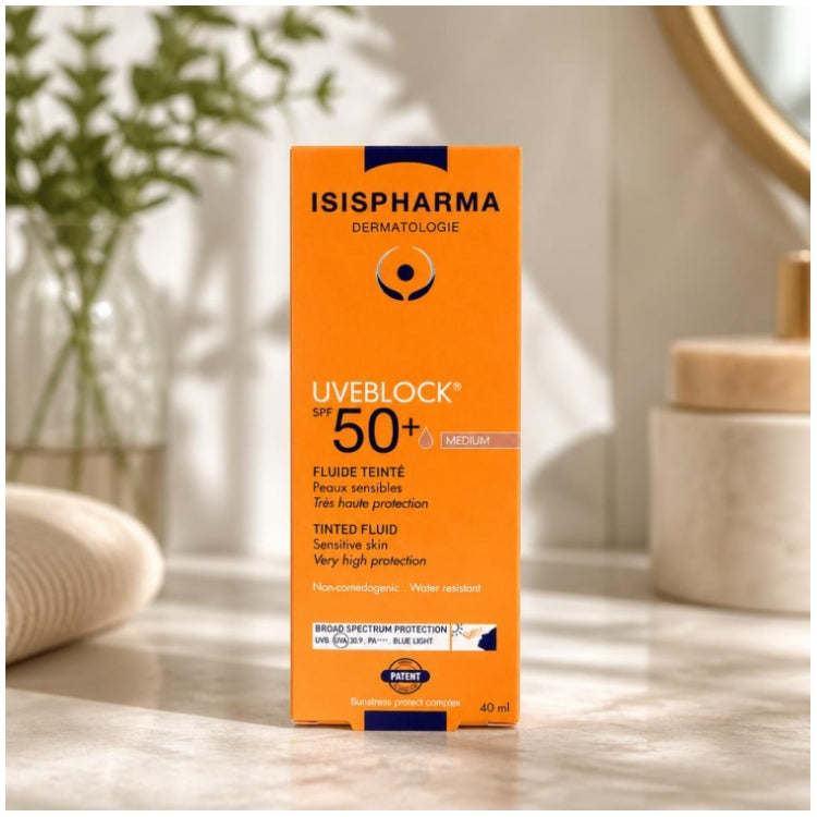 Isispharma Uveblock SPF50+ Tinted Fluid for Sensitive Skin 40ml (1.35fl oz)