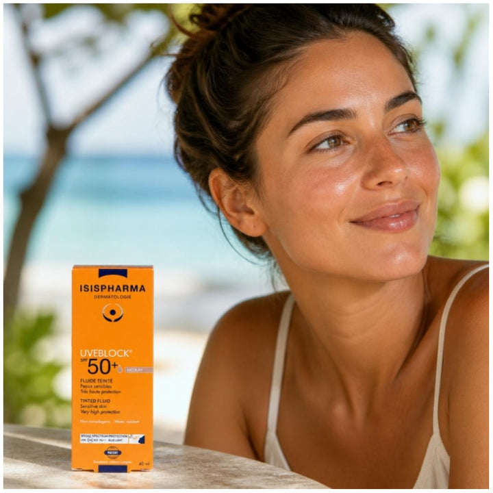 Isispharma Uveblock SPF50+ Tinted Fluid for Sensitive Skin 40ml (1.35fl oz)