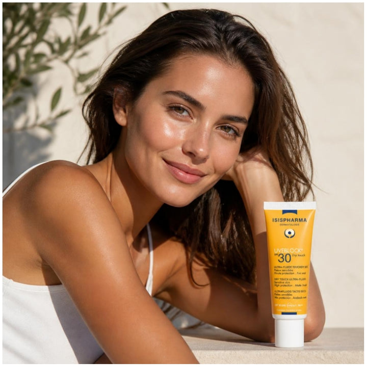 Isispharma Uveblock Ultra Fluid Dry Touch SPF30+ Sunscreen for Sensitive Skin 40ml (1.35fl oz)