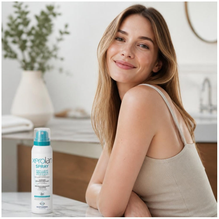 Isispharma Xerolan Spray émollient apaisant réparateur 150ml