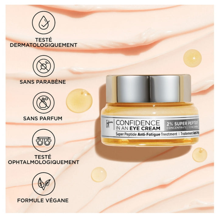 IT Cosmetics Confidence in an Eye Cream Anti-Müdigkeits-Augenpflege für alle Hauttypen 15ml