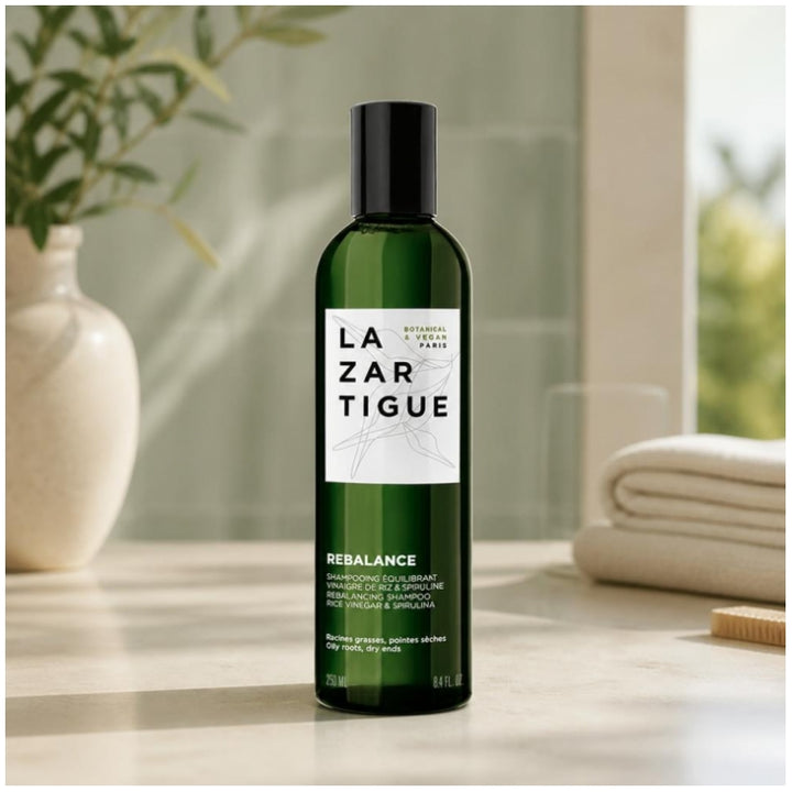 Lazartigue Rebalance Shampoo for Oily Roots and Dry Ends 250ml (8.45 fl oz)
