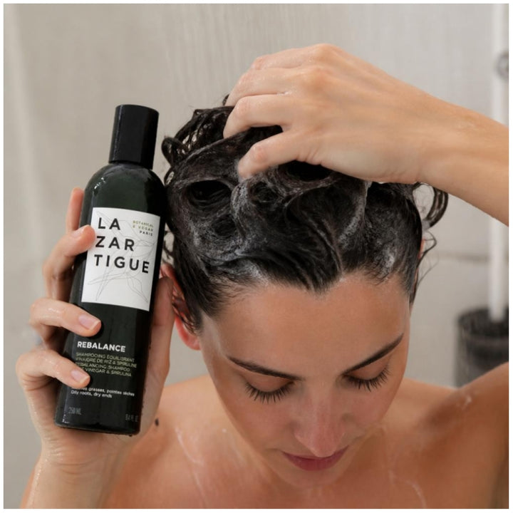Lazartigue Rebalance Shampoo for Oily Roots and Dry Ends 250ml (8.45 fl oz)