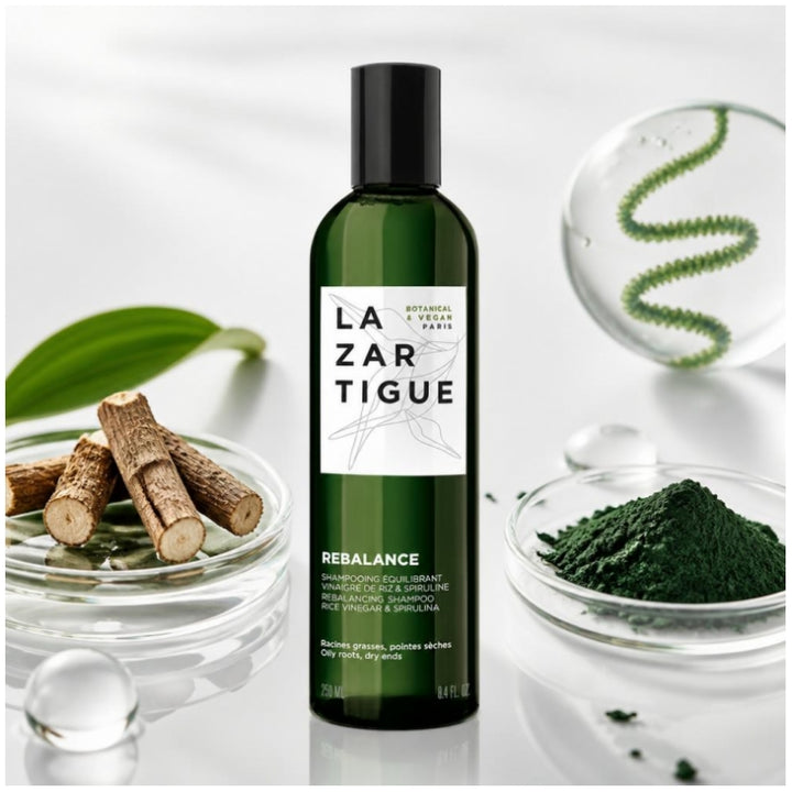 Lazartigue Rebalance Shampoo for Oily Roots and Dry Ends 250ml (8.45 fl oz)