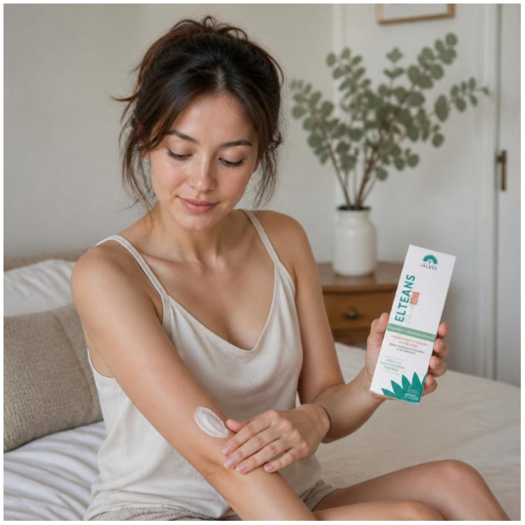 Jaldes Elteans Relipid+ عناية مرممة للدهون ومضادة للحكة للبشرة الجافة ذات الميل للتأتب 50ml