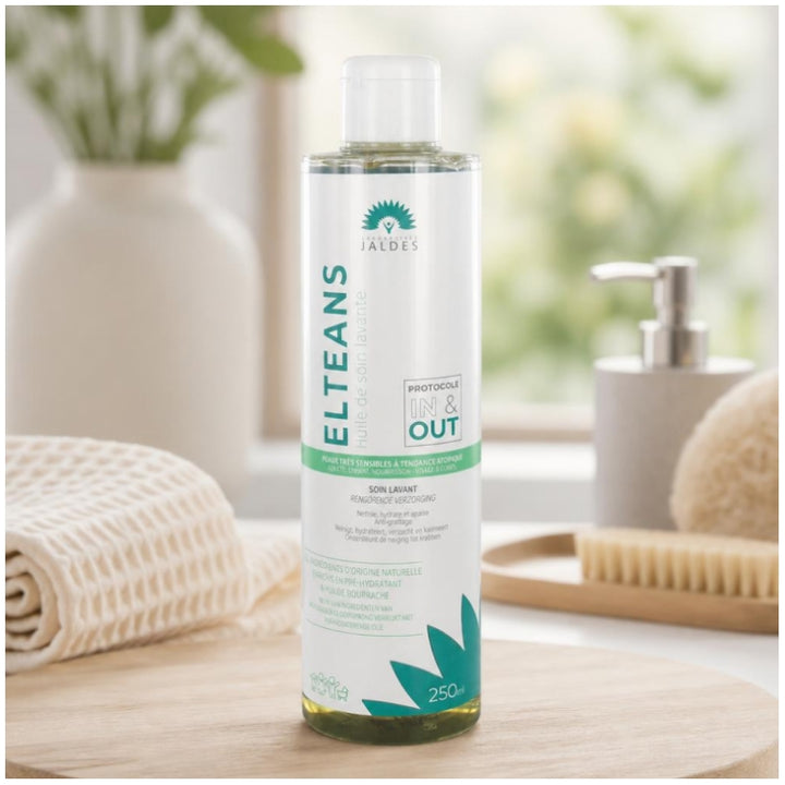 Jaldes Elteans Cleansing Care Oil Dry Sensitive or Atopy-prone Skin 250ml (8.45fl oz)