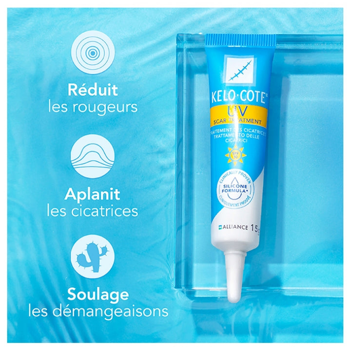 Kelo-cote Uv Spf30 Gel For Scars Uv 15g (0.53oz)
