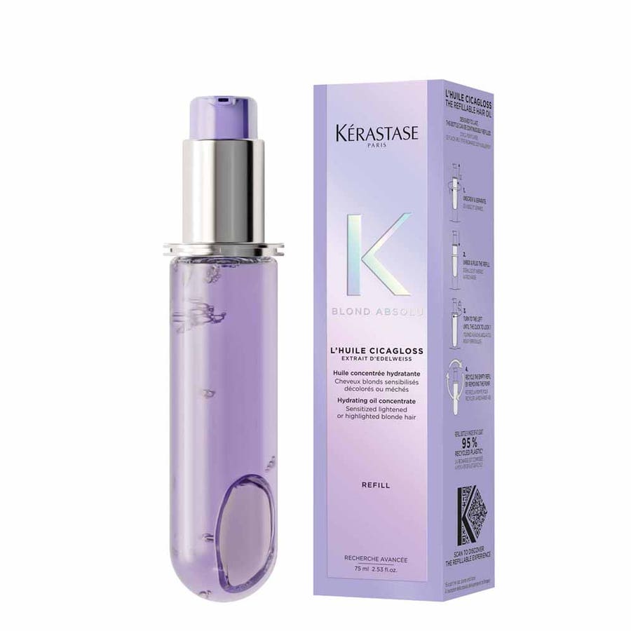 Kérastase Blond Absolu Cicagloss Oil Refill 75ml (2.54fl oz) - FrenchBeautyHub