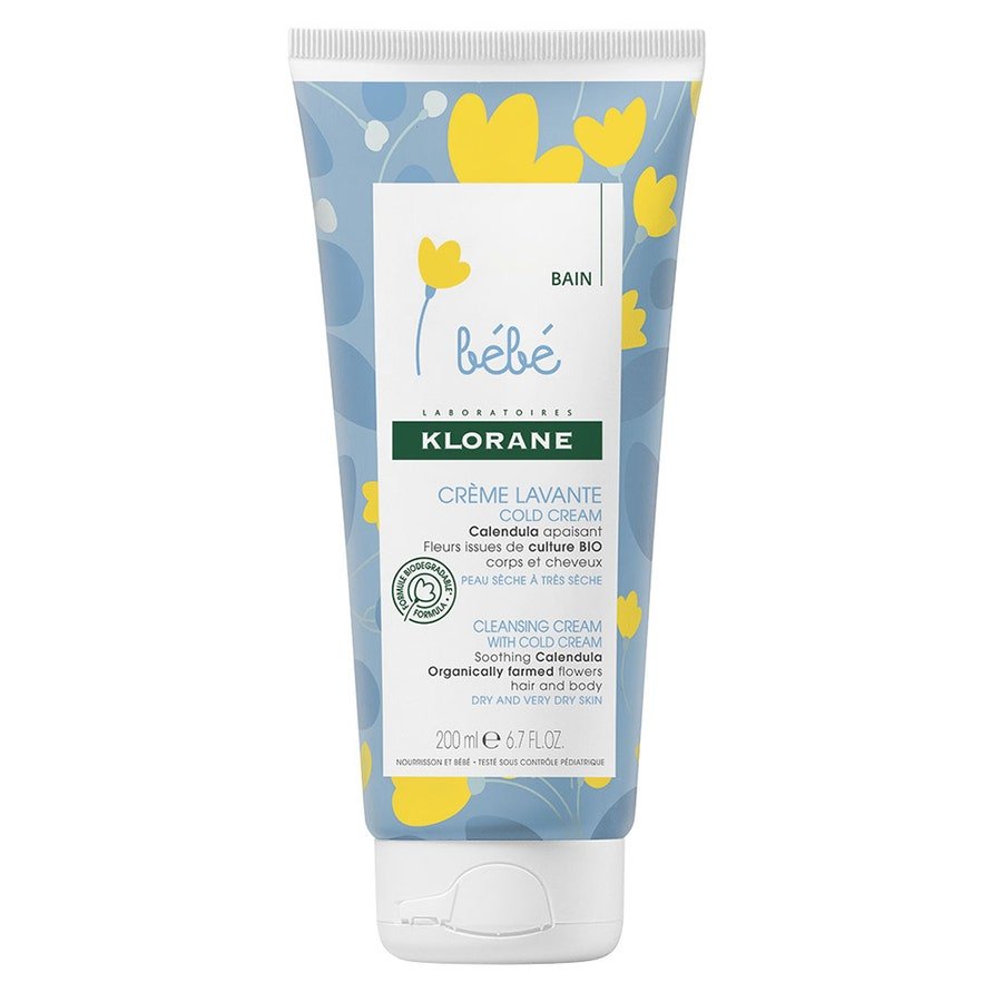 Klorane Baby Cold Cream Cleanser 200ml (6.76fl oz) - FrenchBeautyHub
