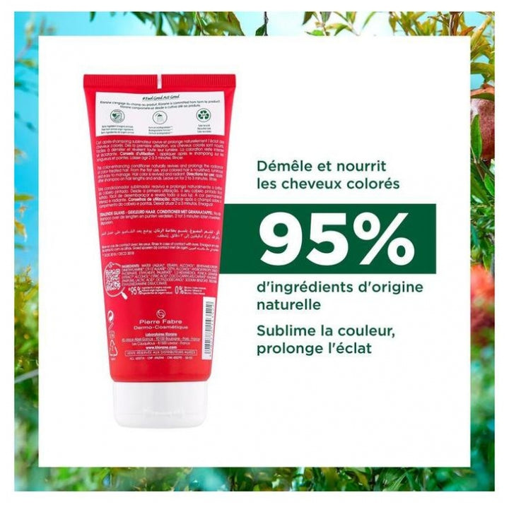 Klorane Color Enhancing Conditioner With Pomegranate 200ml (6.76fl oz)