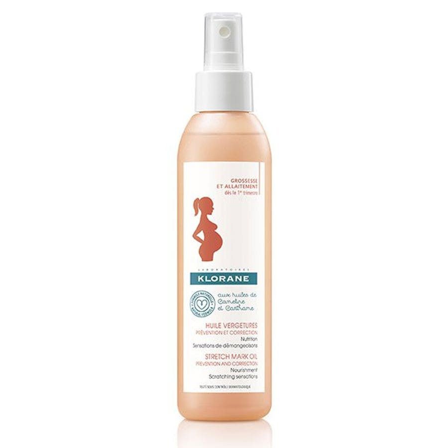 Klorane Beautiful mum Stretch Marks Care Oil 100ml (3.38fl oz) - FrenchBeautyHub