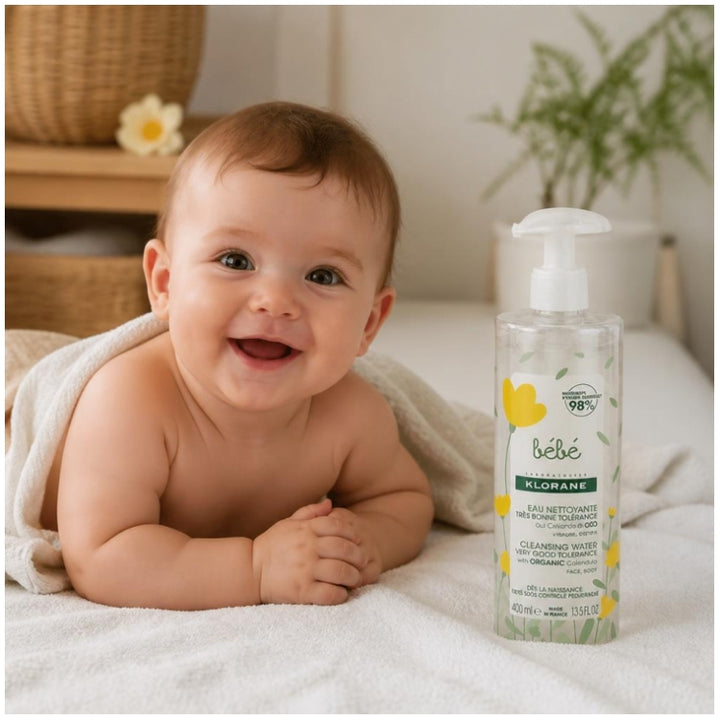 Klorane Baby No Rinse Cleansing Water 400ml (13.53 fl oz)