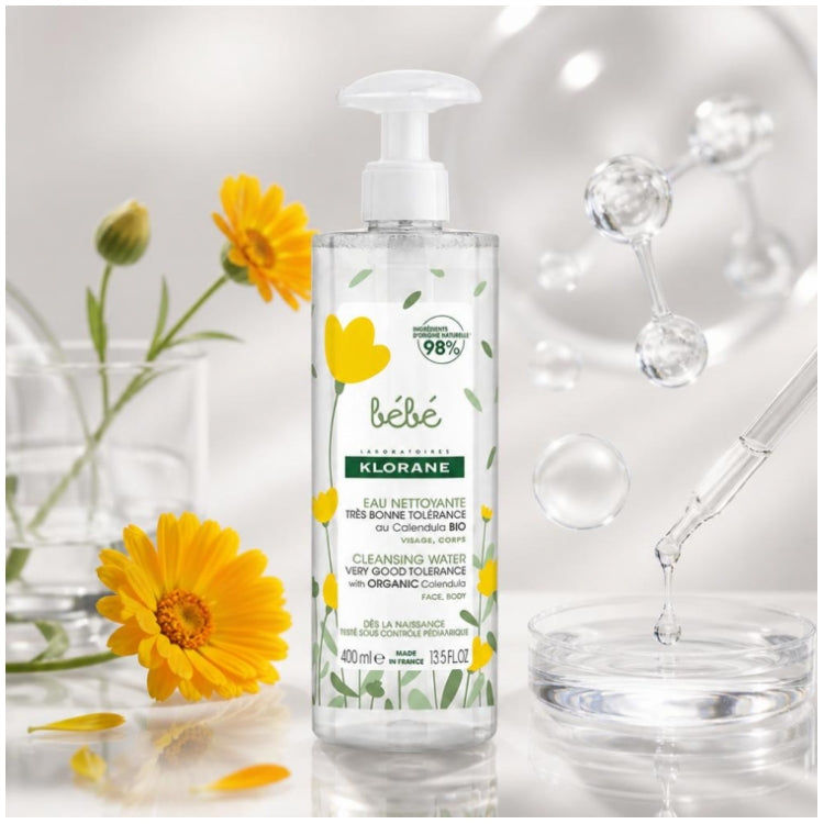 Klorane Baby No Rinse Cleansing Water 400ml (13.53 fl oz)