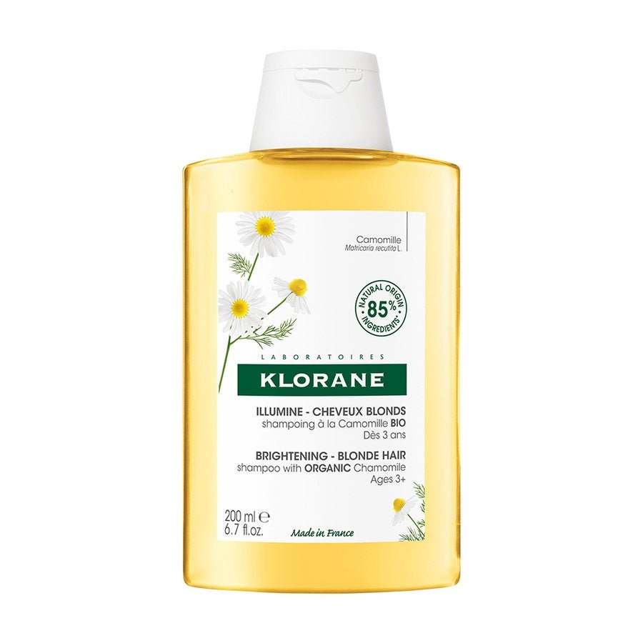 Klorane Blond Highlights Shampoo with Chamomile - FrenchBeautyHub