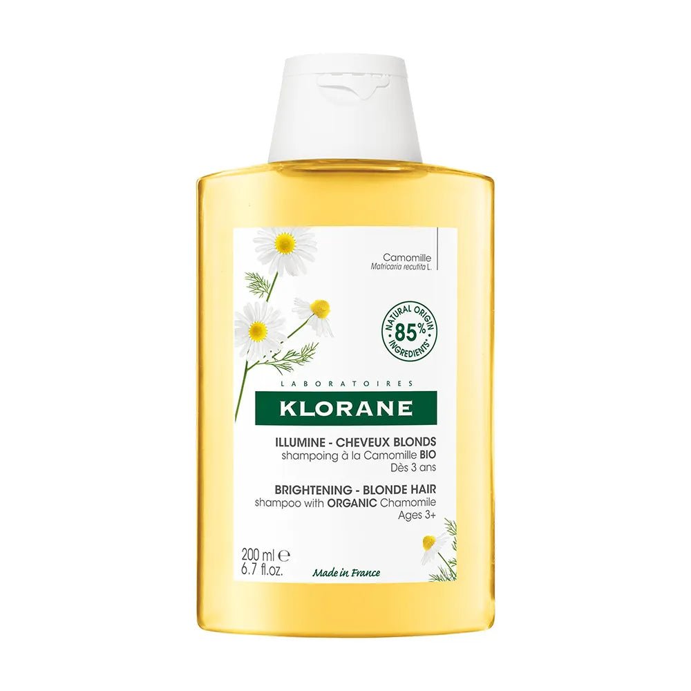 Klorane Blond Highlights Shampoo with Chamomile - FrenchBeautyHub