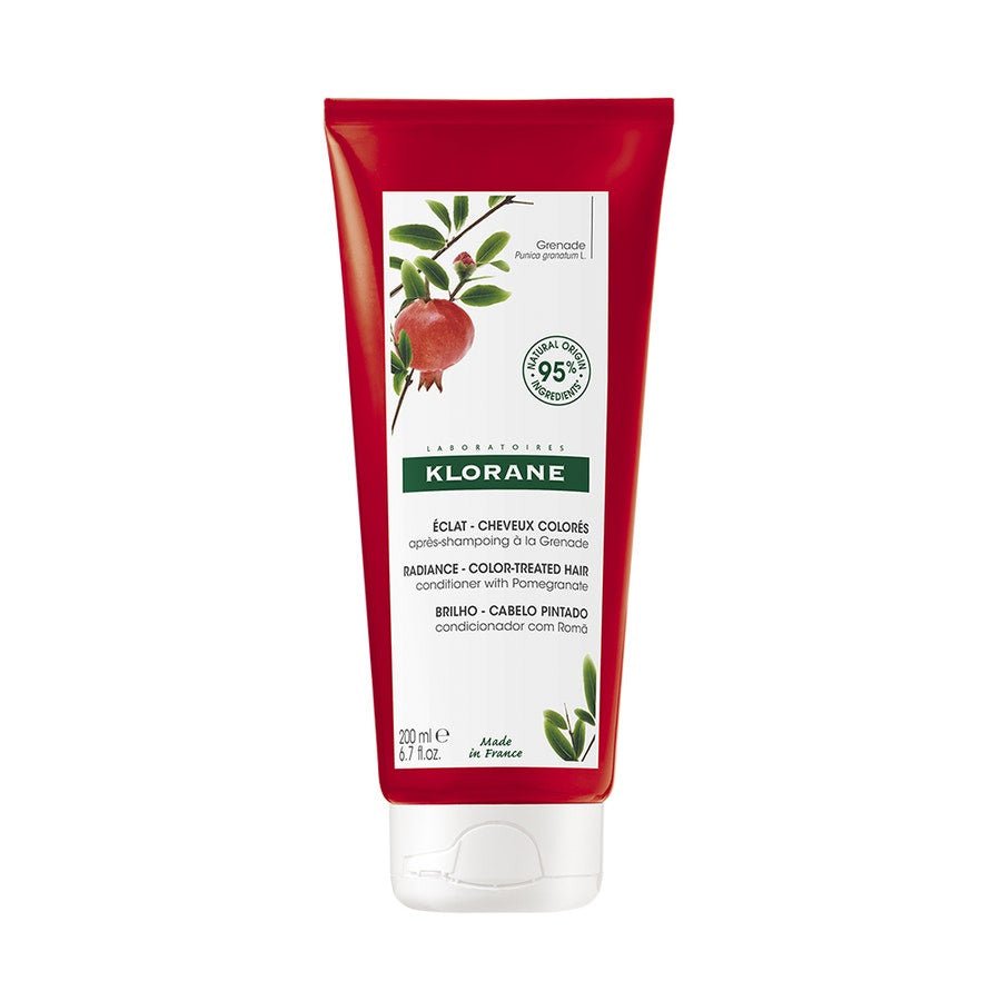 Klorane Color Enhancing Conditioner With Pomegranate 200ml (6.76fl oz) - FrenchBeautyHub