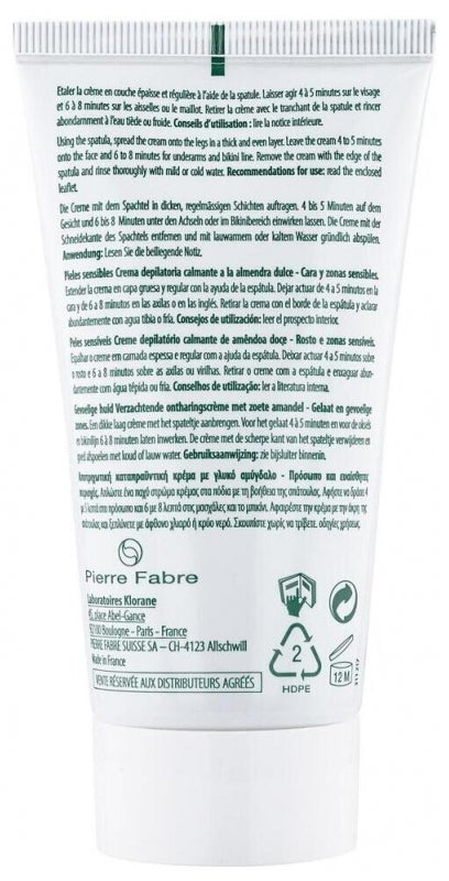 Klorane Dermo Protection Soothing depilatory cream 75 ml (2.54fl oz)