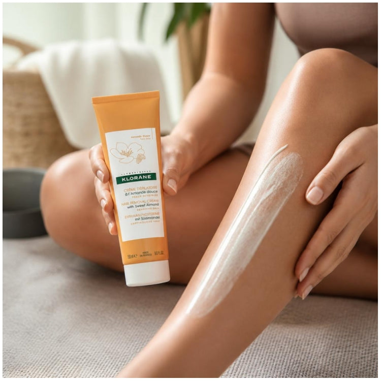 Klorane Sweet Almond Hair Removal Cream 2x150ml (5.07fl oz)