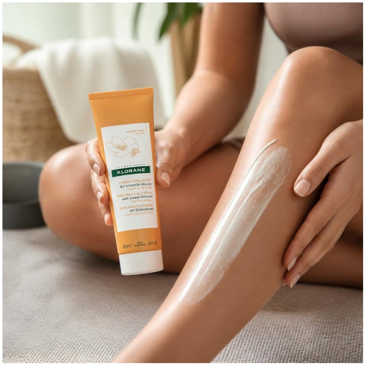 Klorane Sweet Almond Hair Removal Cream 2x150ml (5.07fl oz)