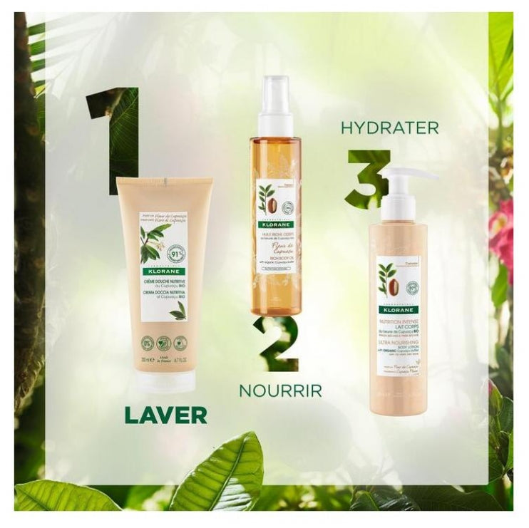 Klorane Cupuacu Flower Nourishing Shower Cream 200ml (6.76fl oz)