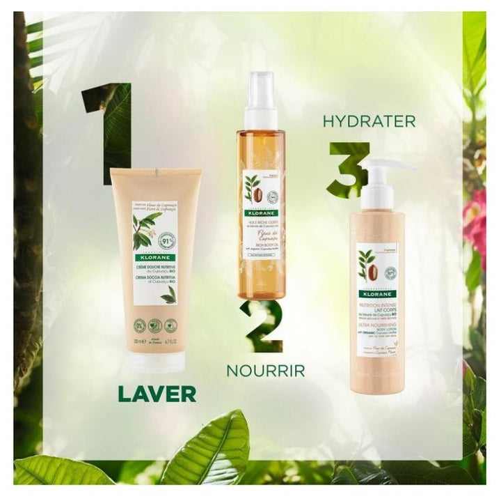 Klorane Cupuacu Flower Nourishing Shower Cream 200ml (6.76fl oz)