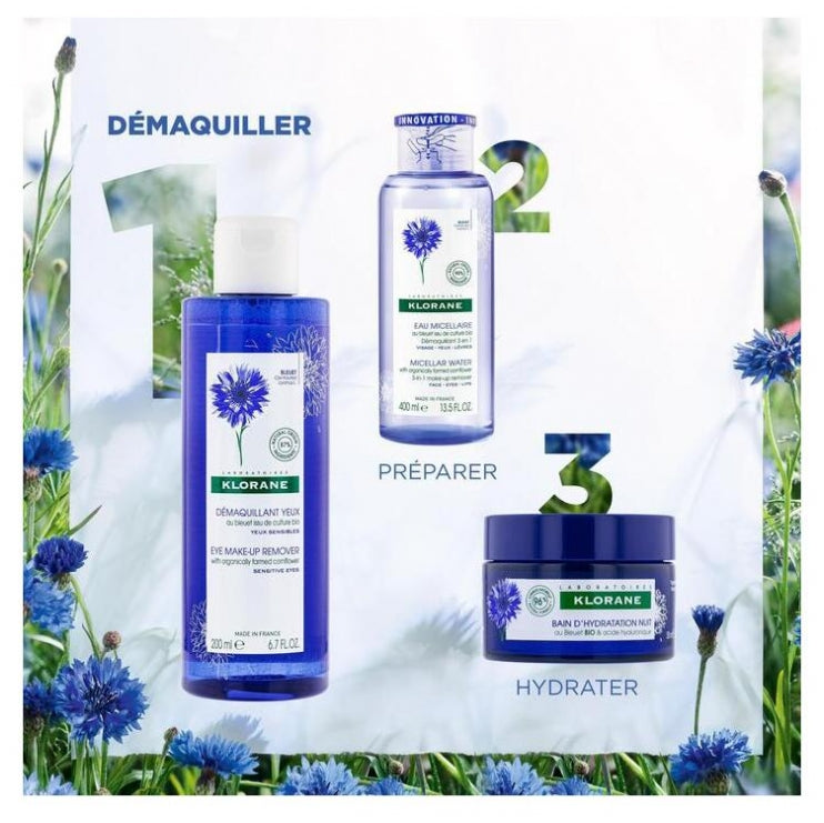 Klorane Cornflower Ritual Eye Make-up Remover 200ml (6.76fl oz)