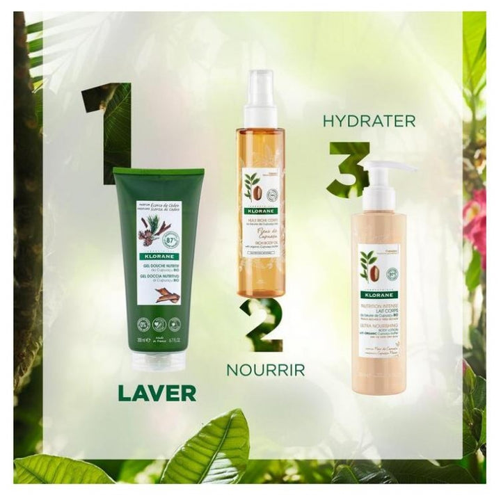 Klorane Cedar bark Nourishing Shower Gel 200ml (6.76fl oz)