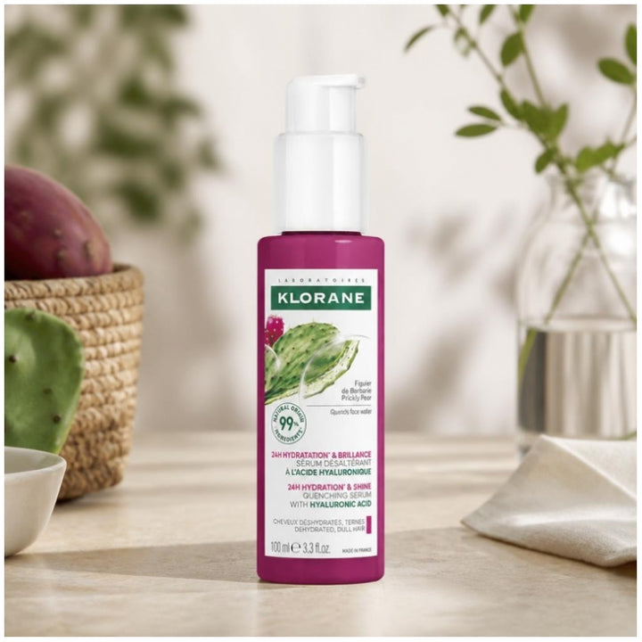 Klorane Prickly Pear Sérum ultra-désaltérant 72h Hydratation & Brillance 100ml