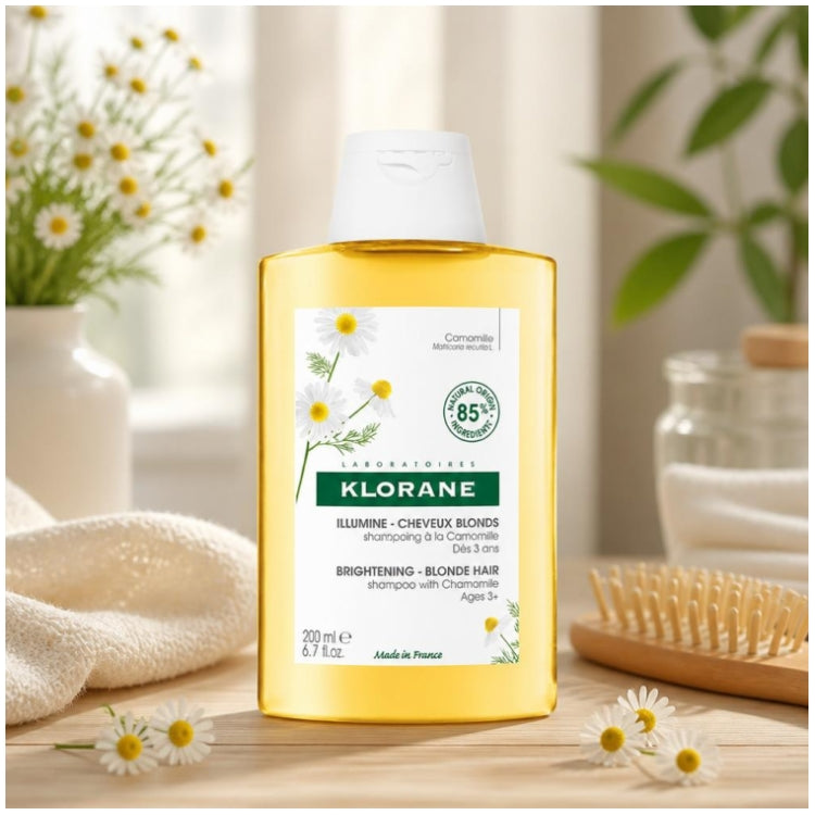 Klorane Blond Highlights Champú con Camomila