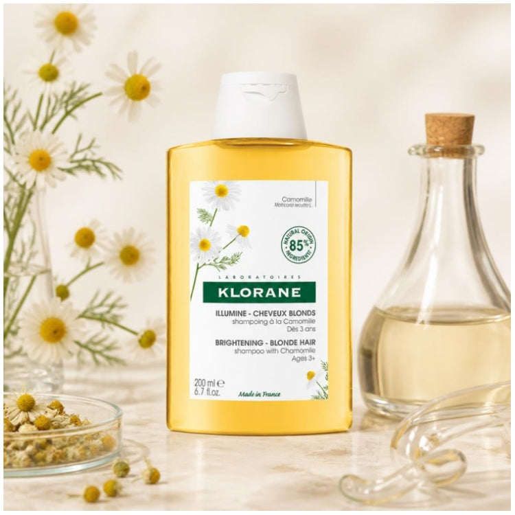 Klorane Blond Highlights Champú con Camomila