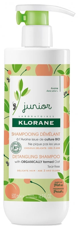 Klorane Junior Shampoo Desembaraçante de Pêssego