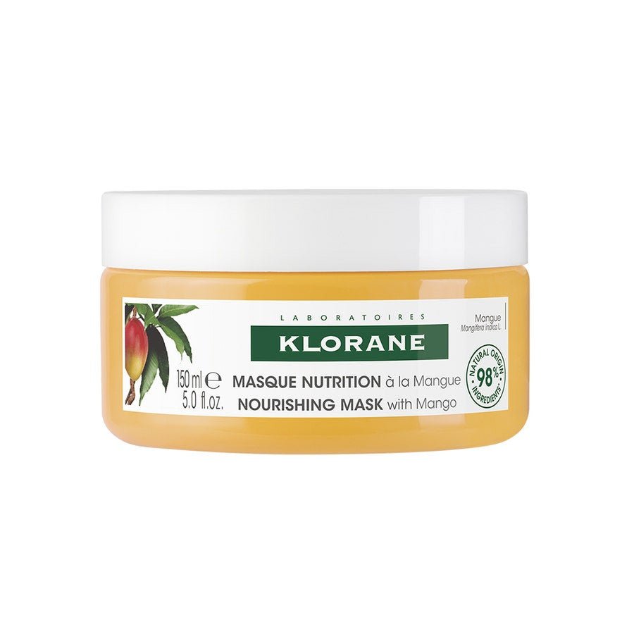 Klorane Nourishing Mask with Mango Butter 150ml (5.07floz) - FrenchBeautyHub