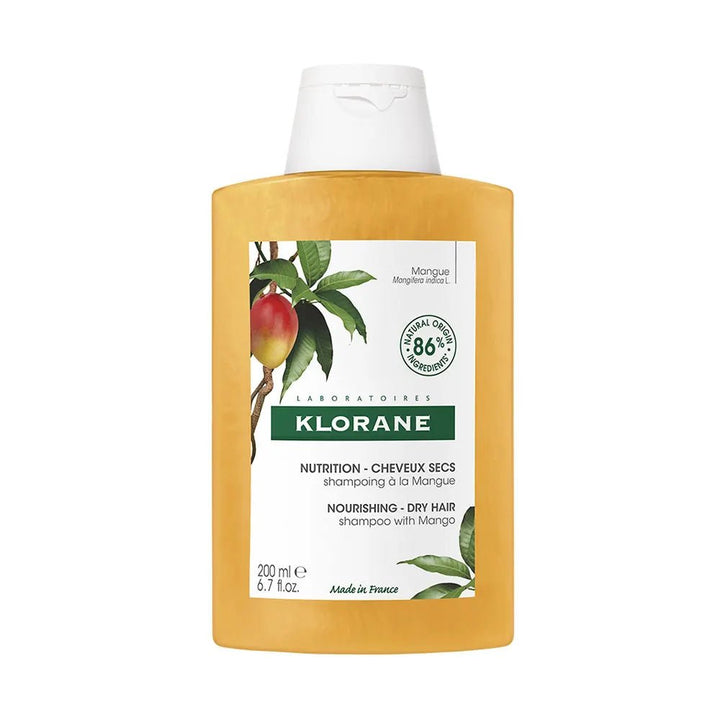 Klorane Nourishing Shampoo with Mango Butter - FrenchBeautyHub