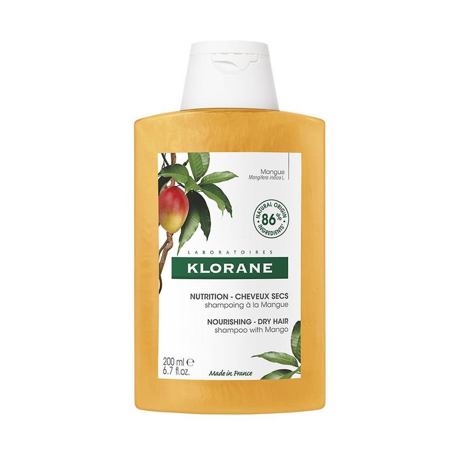Klorane Nourishing Shampoo with Mango Butter - FrenchBeautyHub